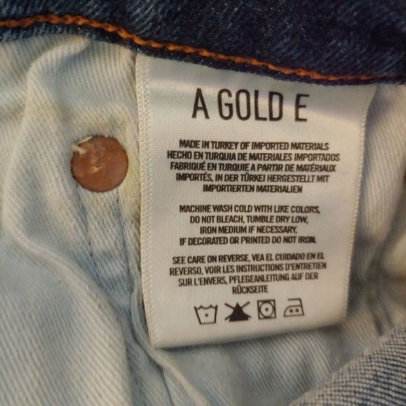 AGOLDE Sophie Distressed High Rise Skinny Crop size 29 - Picture 14 of 15